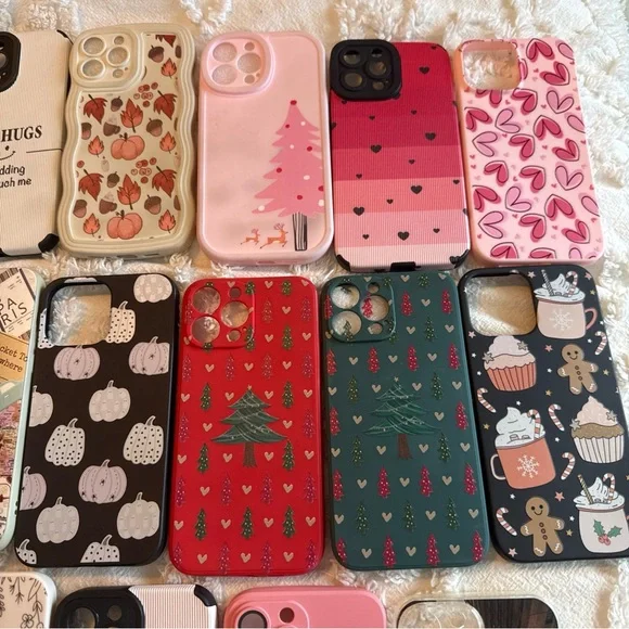 Assorted Phone Cases - Multi-Color Iphone 13 Pro Max Lot
